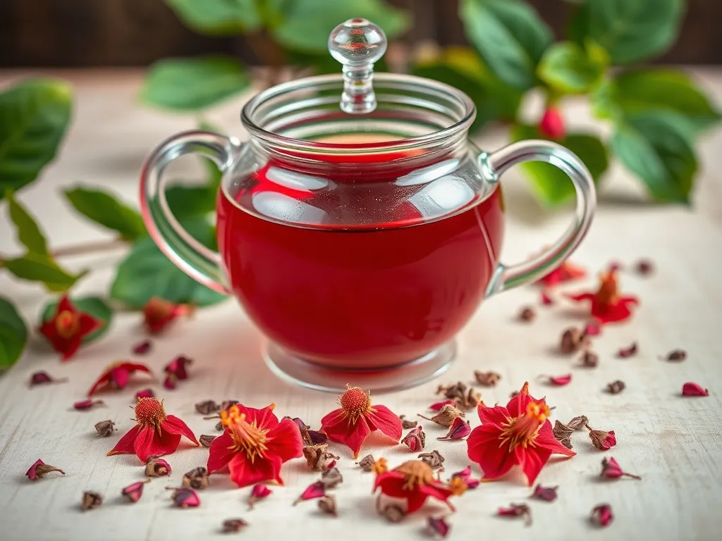 Herbata z hibiskusa: odkryj jej właściwości zdrowotne i smakowe