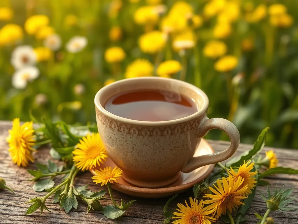 Herbata z mniszka lekarskiego: dlaczego warto ją pić codziennie?